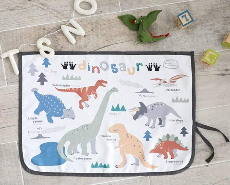 BEBEDECO Magnetic Car Sun Shade Curtain for Side Window - Sun Blocker and UV Protector for Baby  Kids  and Pets - Universal Fit with Built-in Magnets for Steel-Framed Door (Dinosaur) - Image 2